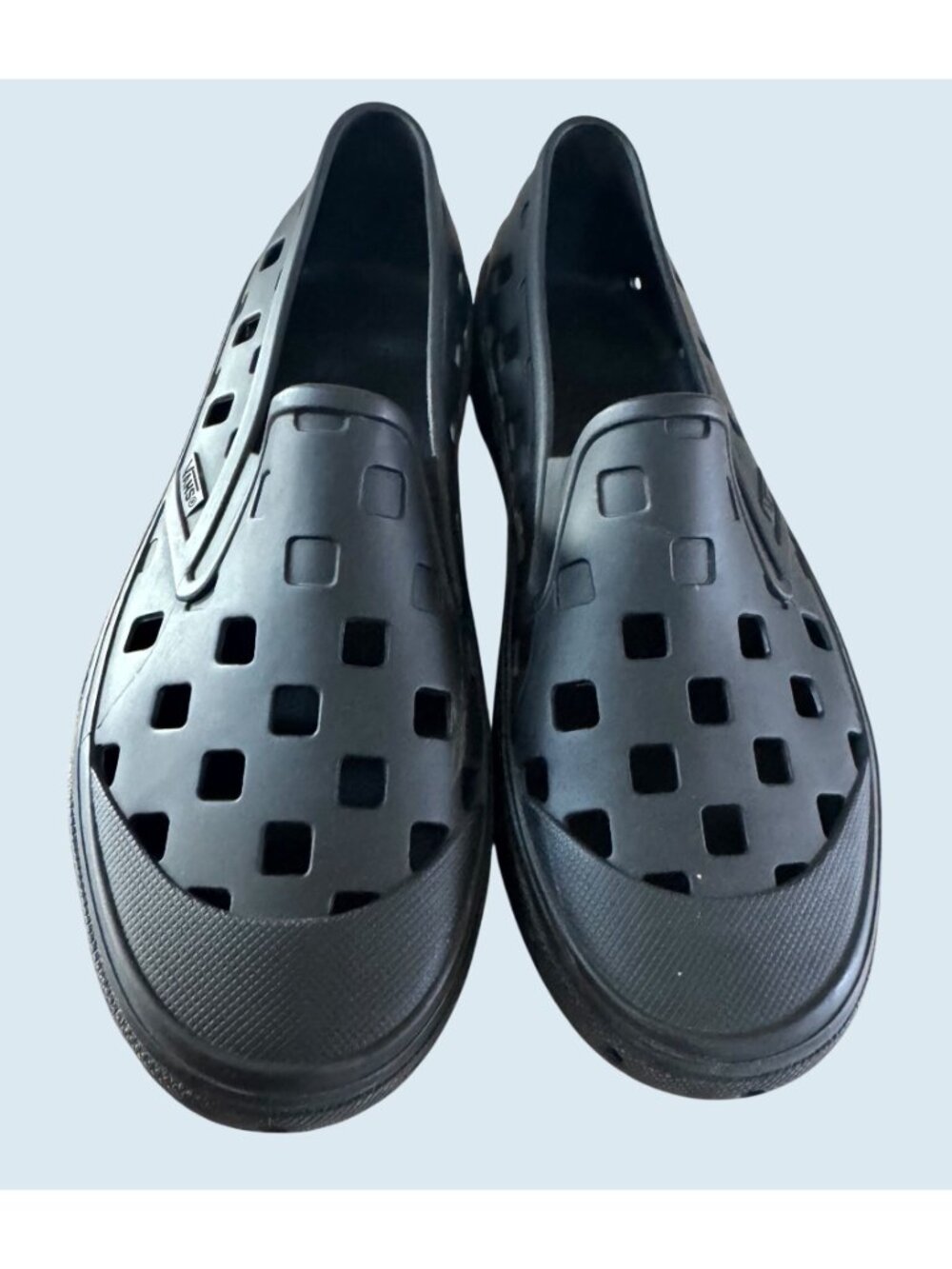 VANS Slip On Mule TRK Black Slip On Rubber Sandal Waterproof Size 7.5 - Picture 3 of 8